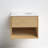 Redbridge 24'' Single Wall Mounted Bathroon Vanity with Quartz Top