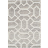 Santa Fe Five Hundred Thirty One Area Rug In Dark Grey / Silver