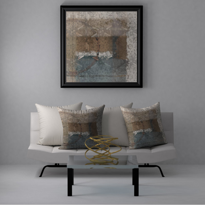 Housse de coussin carrée/insert, 24 po x 24 po