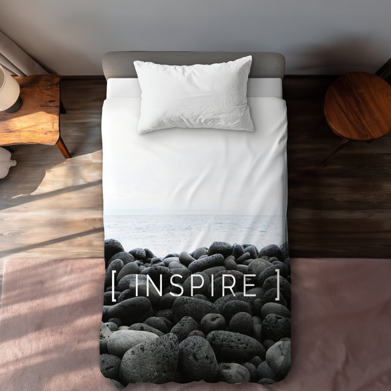 Inspire Beige Duvet Cover - Elegant Home Decor Accent