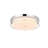 Kolson 12 inch LED Flush Mount in Black-148422126-148422127