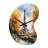 Pastel Eiffel Tower In Paris III - Boom Shape Large Paris 3D Wall Clock-105565331
