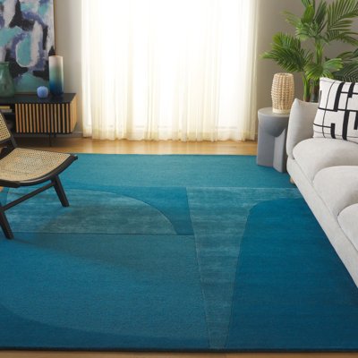Tapis turquoise Fifth Avenue 253