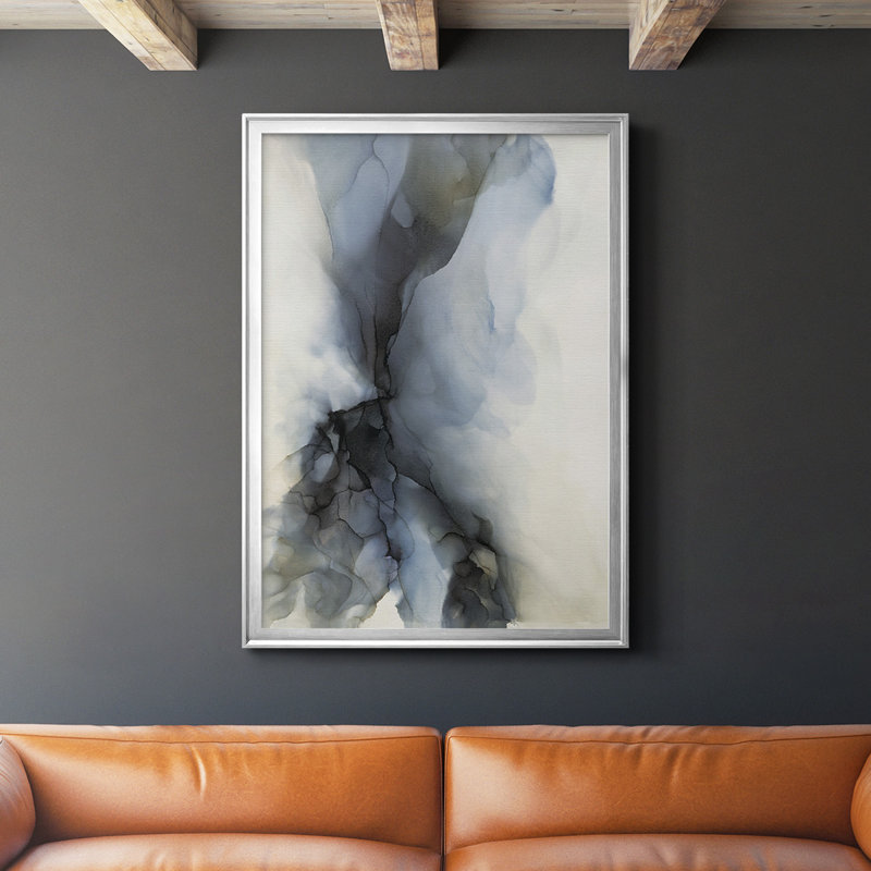 " Low Tide " Print, 30.5" H x 22.5" W x 1" D, Silver