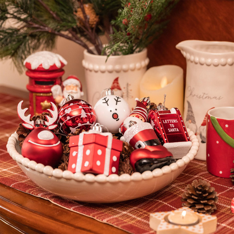 7cm Holiday Shaped Ornament