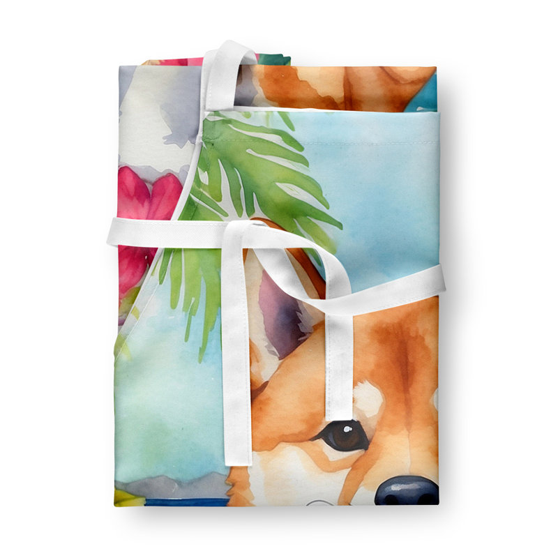 Tablier Shiba Inu Luau