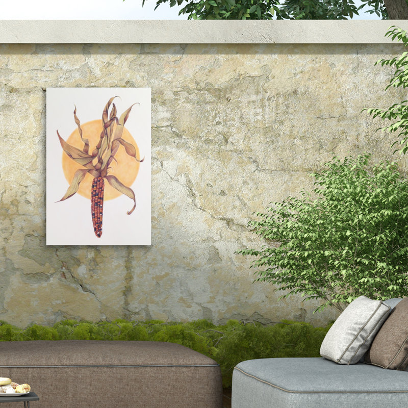 Toile d'extérieur Deborah Kopka Pouge, H 19 po x l 12 po x P 1,5 po