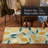TOWN & COUNTRY Living Livie Fresh Lemon Everwash Washable Non-Slip Backing Kitchen Runner Rug-997709347-952068702