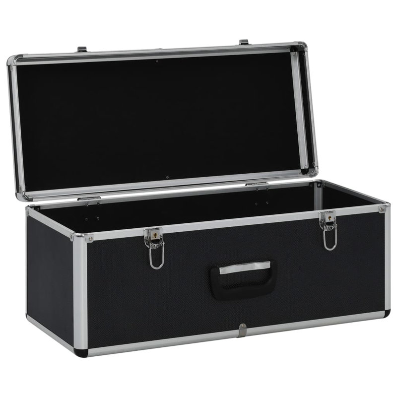 3 Piece Toolbox Set, Black