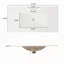 Meuble-lavabo moderne avec rangement spacieux et design innovant