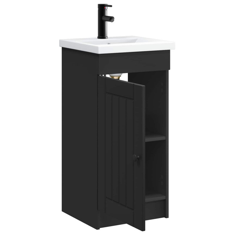 420 mm Bathroom Vanity, Black