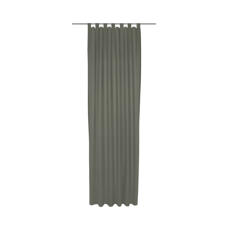 Uni Collection Room Darkening Curtain, 142cm Width x 325cm Drop, Olive