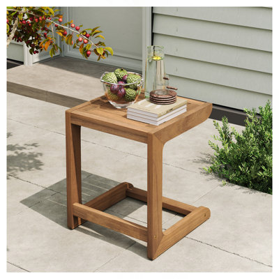 Table d'appoint en bois d'acacia Ashwell