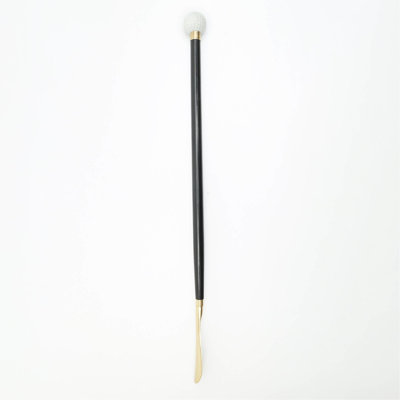 Metal Handle Wooden Long Shoe Horn-29"
