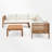 Acacia 4 - Person Patio Conversation Set with Cushions-206060079