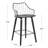 Lipman Solid Wood 25.75" Counter Stool-1999492531