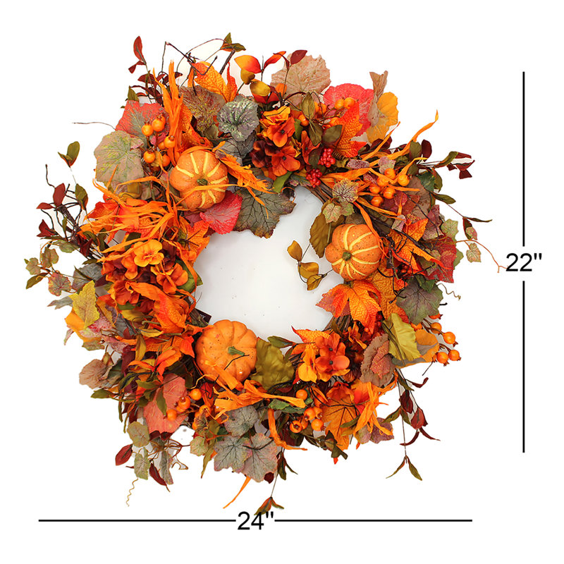 Couronne de soie 24 po