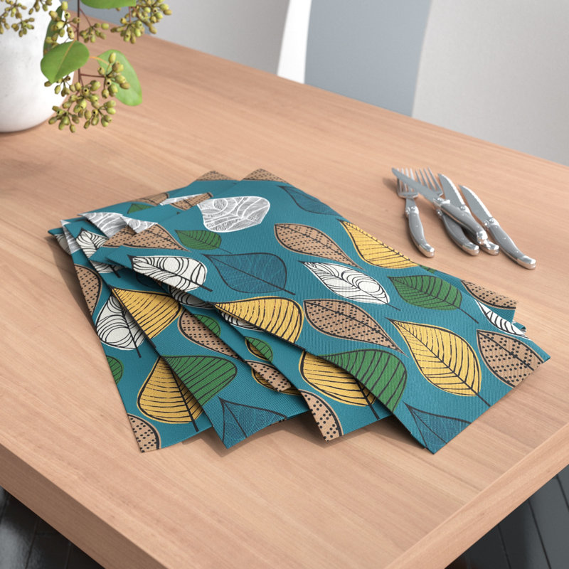 Ensemble de serviettes 4 pièces Zeman, Bleu clair