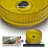 MonBlari 15" Round Resin Vessel Sink Lemon Yellow with-120971770