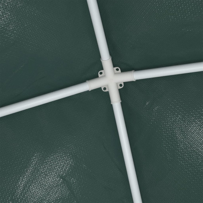 Barnhardt 2m x 2m Steel Party Tent, Green
