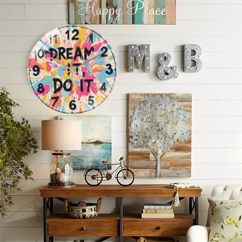 Horloge murale 12 po Dream Dream