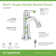 Birch Single-Hole Single-Handle Bathroom Faucet with Push Pop Drain