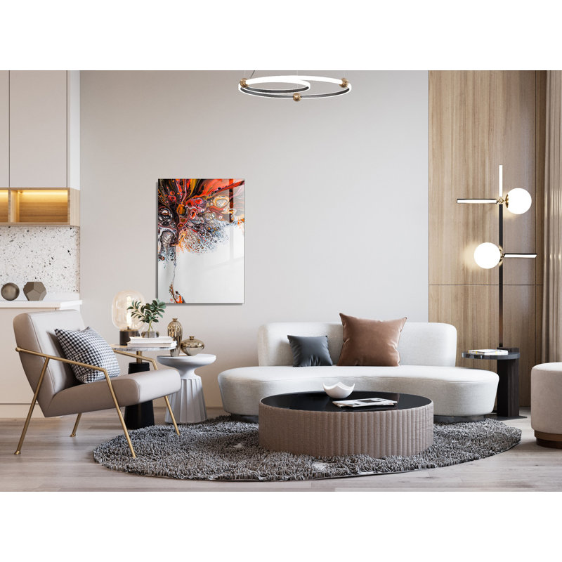 Verre 2, H 19,7 po x l 27,6 po x P 1 po