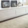 Cut Stripe Ocean Hand Knotted Viscose/Wool Rug