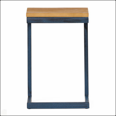 Compact And Stylish Accent Table-Small, Perfect For Modern And Rustic Decor, With Easy-Clean Surface And Space-Saving Design.