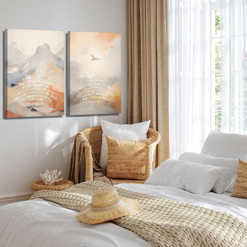 2 Piece Wrapped Canvas Print