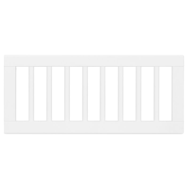 Aspen Toddler Guardrail, Black, White