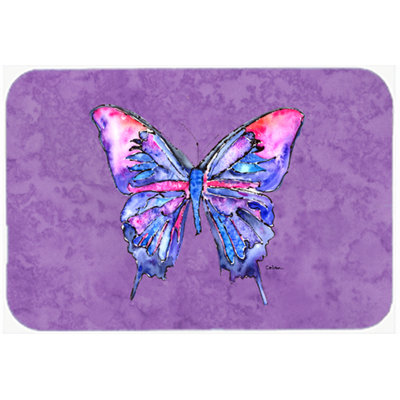 Butterfly Rectangle Glass Cutting Board