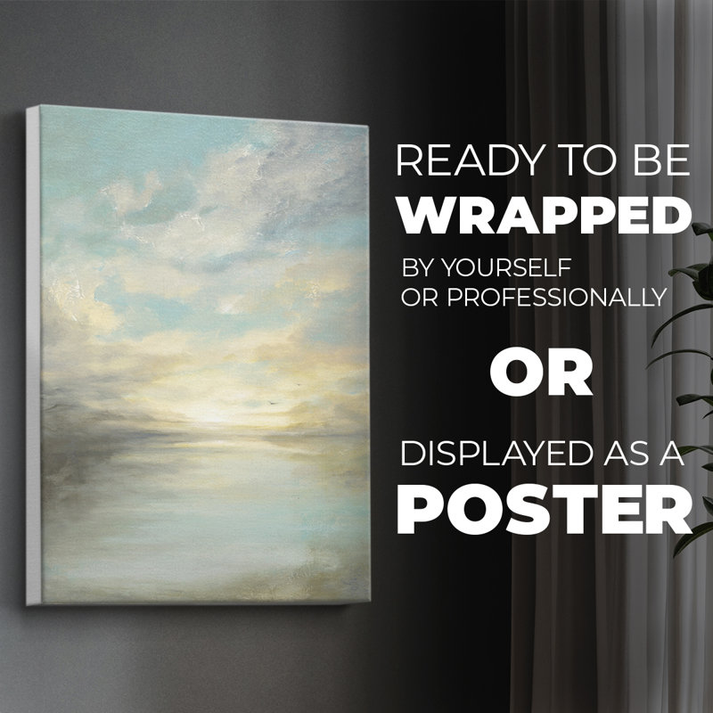 Morning Glory - Impression sur toile seulement - NON-CADRE, H 18 po x l 12 po
