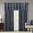 Jacquard Curtain Panel Pair-4696597-4696598