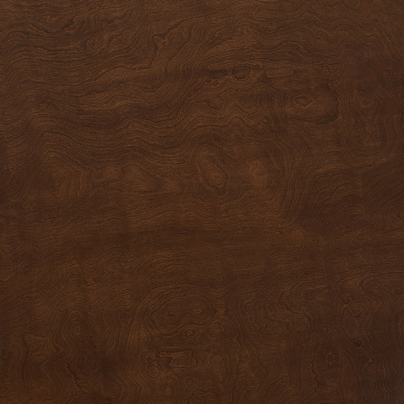 Barlow Round Dining Table, 29.25" x 41.25" x 41.25", Mahogany
