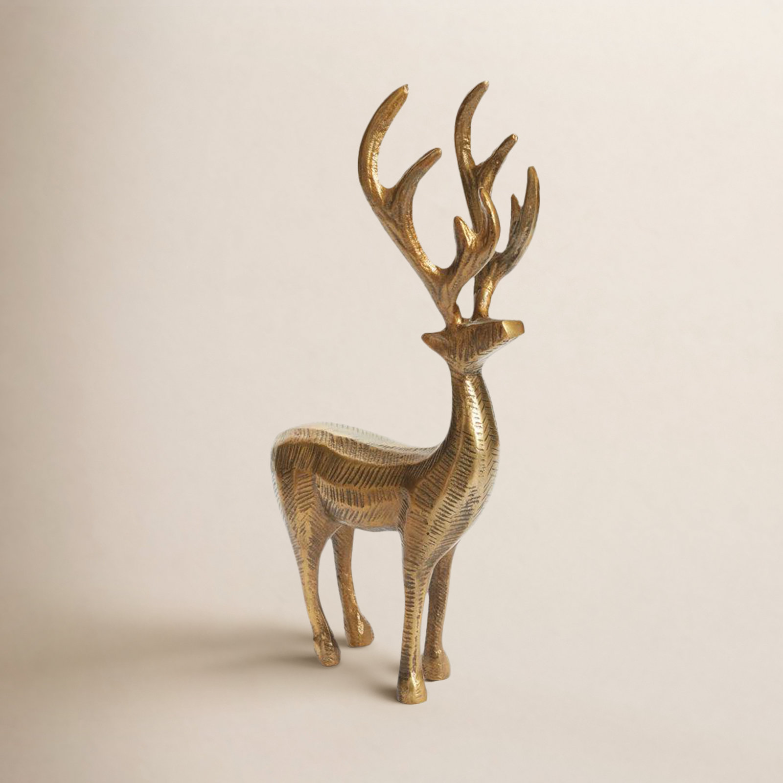 Prancer Reindeer Figurine 7.75"x 4.25"x 16"