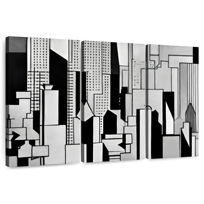 Dallas Cityscape BW