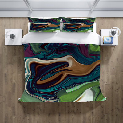 Polyester Abtract Duvet Cover