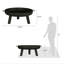 Round Steel Wood Burning Smokeless Fire Pit