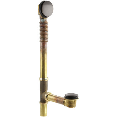 Robinet de baignoire à pieds en laiton 1,5 "avec trop-plein Clearflo