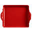 Emile Henry USA Pizza / Bread Non-Stick 1 -Piece Ceramic / Porcelain 12.5 in. Deep Dish Pizza Pan-825345722