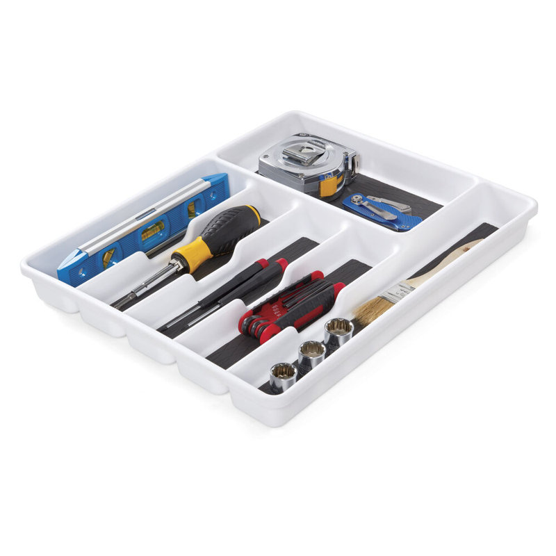 6 Compartment Multi-Purpose Drawer Organizer