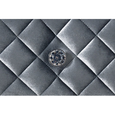 Commode rembourrée 5 tiroirs 1 pièce Glam