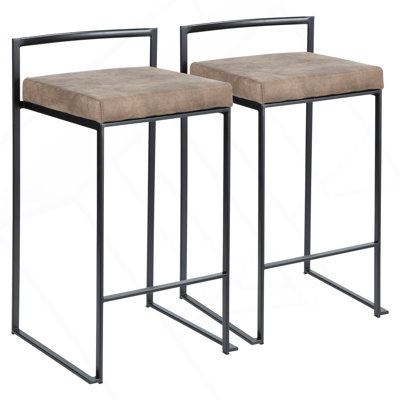 Tabouret de comptoir empilable Fuji