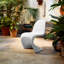 Chaise d'appoint en S finition mate-424284866-424669246
