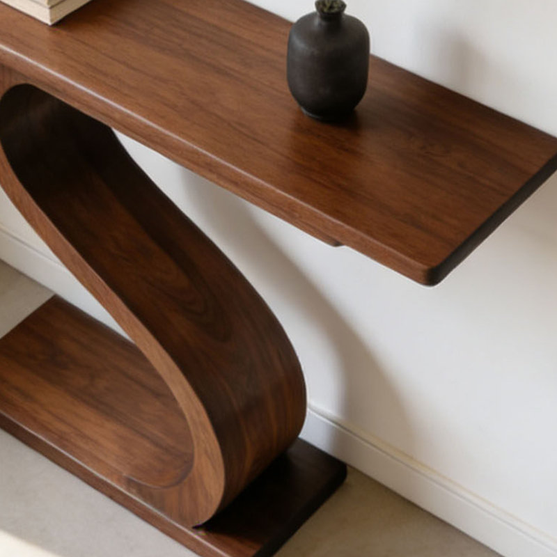 Japanese style simple elegant console table, 39.4" H x 47.2" W x 15.7" D
