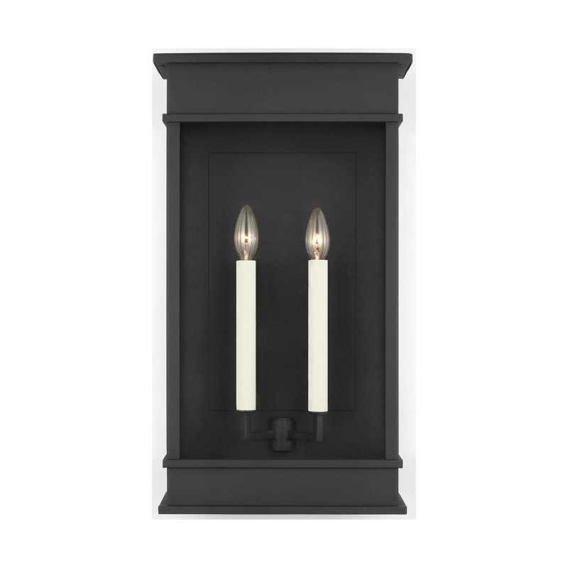 Cupertino - Light Outdoor Wall Lantern, Textured Black, 19.13" H x 10.75" W x 10.75" D