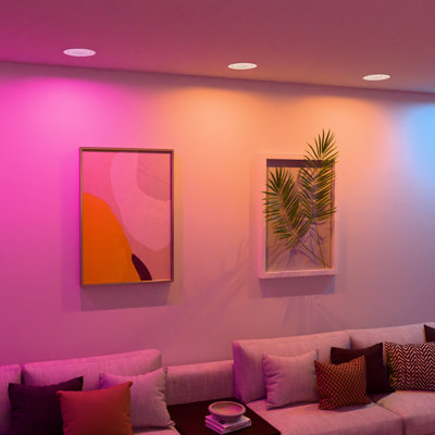 Éclairage encastré rond à DEL 5 po 9W 700 Lumens Color Smart Color