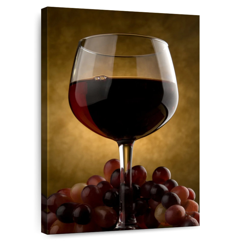 Yarlin Delicious Red Wine, 39" H x 26" W