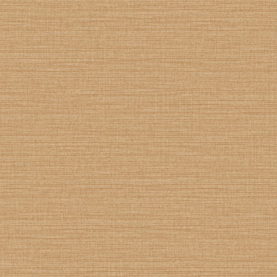 Horizontal Stria Texture Mustard Wallpaper